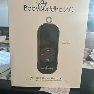 BabyBuddha 2.0 Portable Breast Pump Kit - Sleek Black